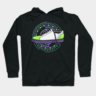 Toy Green Skate Sneaker Hoodie